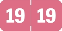 TAYM - Tabbies Compatible Year Band Labels - 2019 Yearband Labels (Folder Year Labels), 3/4" X 1-1/2" - Roll of 500