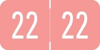 VRYM - GBS/VRE Compatible Year Band Labels - Yearband Labels (Folder Year Labels), 3/4" X1-1/2" - Roll of 500