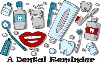 A Dental Reminder Post Card