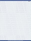 Blue Premium Prescription Security Laser RX Sheets 8.5 x 11