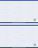 Premium Washington State Prescription Security Laser RX Sheets 8.5 x 11, One Perforation
