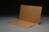 17 pt Brown Kraft Folders, SFI Compatible, Full Cut End Tab, Legal Size, Drop Front, Fastener Pos #1 & #3 (Box of 50)