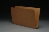 17 pt Brown Kraft Folders, SFI Compatible, Full Cut End Tab, Legal Size, Drop Front (Box of 50)