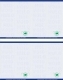 Premium Washington State Prescription Security Laser RX Sheets 8.5 x 11, Two Perforations