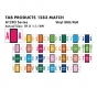 Tab Products 1283 Match Alpha Roll Labels - 1"H x 1 1/4"W, 1" X 1.25" Individual Letters - Roll of 500