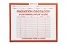 Radiation Oncology, Orange #165 - Category Insert Jackets, System I, Open Top - 14-1/4" x 17-1/2" (Carton of 250)