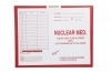 Nuclear Medicine, Red #185 - Category Insert Jackets, System I, Open Top - 14-1/4" x 17-1/2" (Carton of 250)