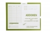Abdomen, Yellow/Green #381 - Category Insert Jackets, System I, Open End - 14-1/4" x 17-1/2" (Carton of 250)