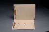 11 pt Manila Folders, Full Cut End Tab, Letter Size, Double Pockets Inside Front, Fasteners Pos #1 & #3 (Box of 50)