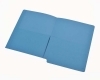 11 pt Color Folders, Full Cut End Tab, Letter Size, Dual 1/2 Pockets Inside Front and Back (Box of 50)