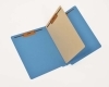 14 Pt. Color Folders, Full Cut End Tab, Letter Size, 1 Divider Installed, Mylar Reinforced Spine (Box of 40)