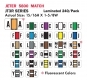 Jeter 5800 Match JT3R Series Alpha Sheet Labels A-Z Set for Binder