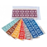 VRE/GBS 8848 Match VRPK Series Alpha Sheet Labels, Individual Letters